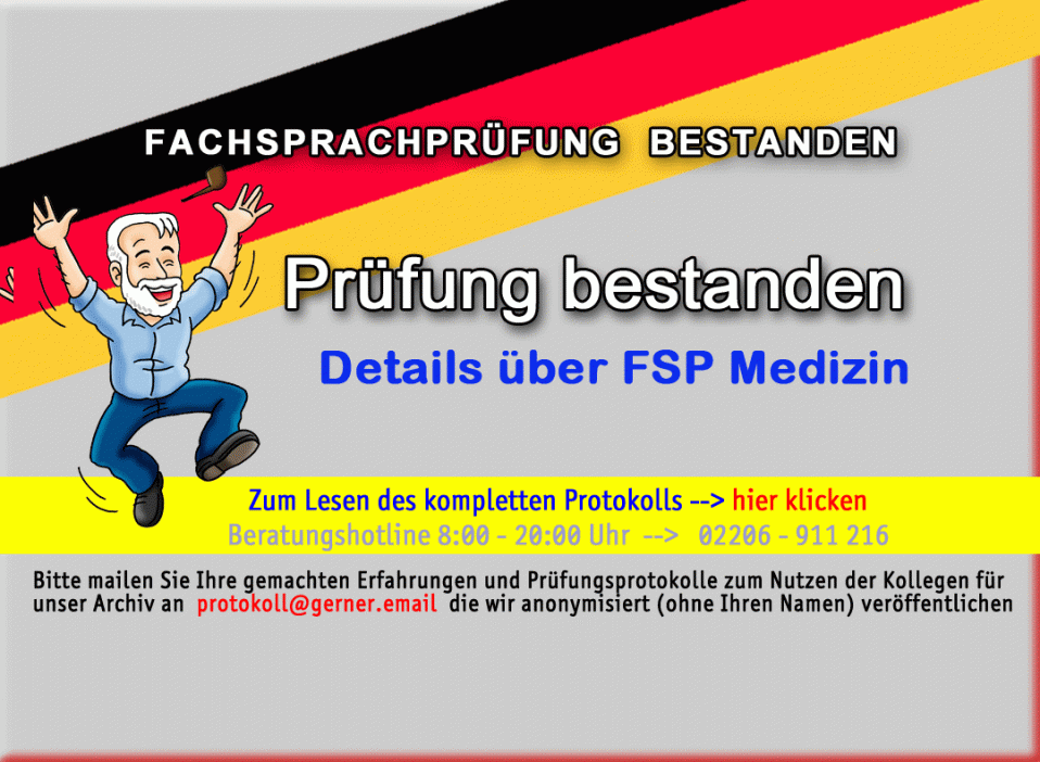 FSP Medizin Dresden Sachsen 11.10.21
