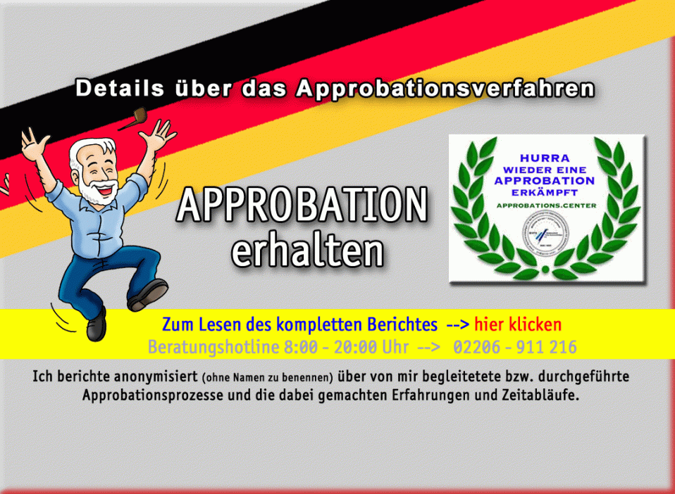 Hurra Approbation ZM erreicht