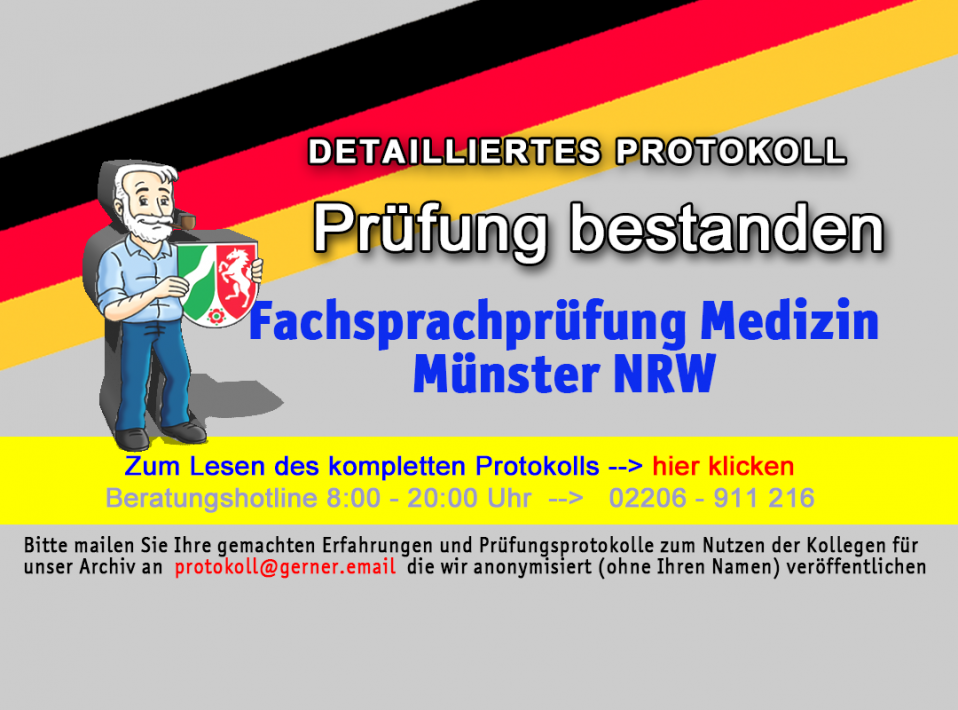 FSP Medizin Münster NRW 2.12.21