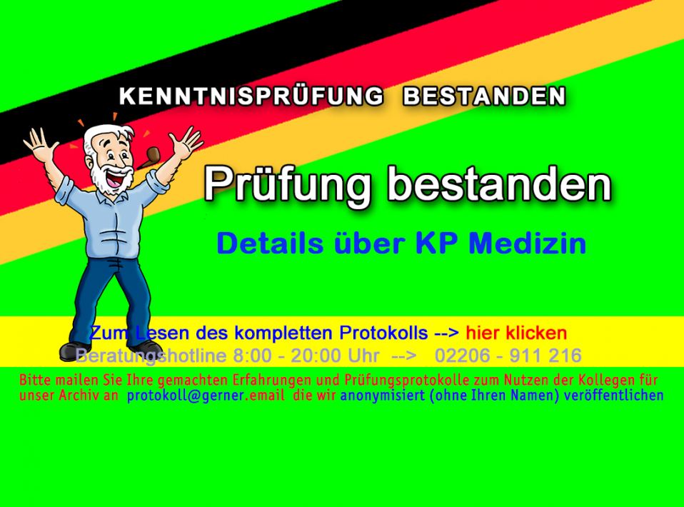 KP Medizin NRW Münster 6.7.22 — 3. Bericht