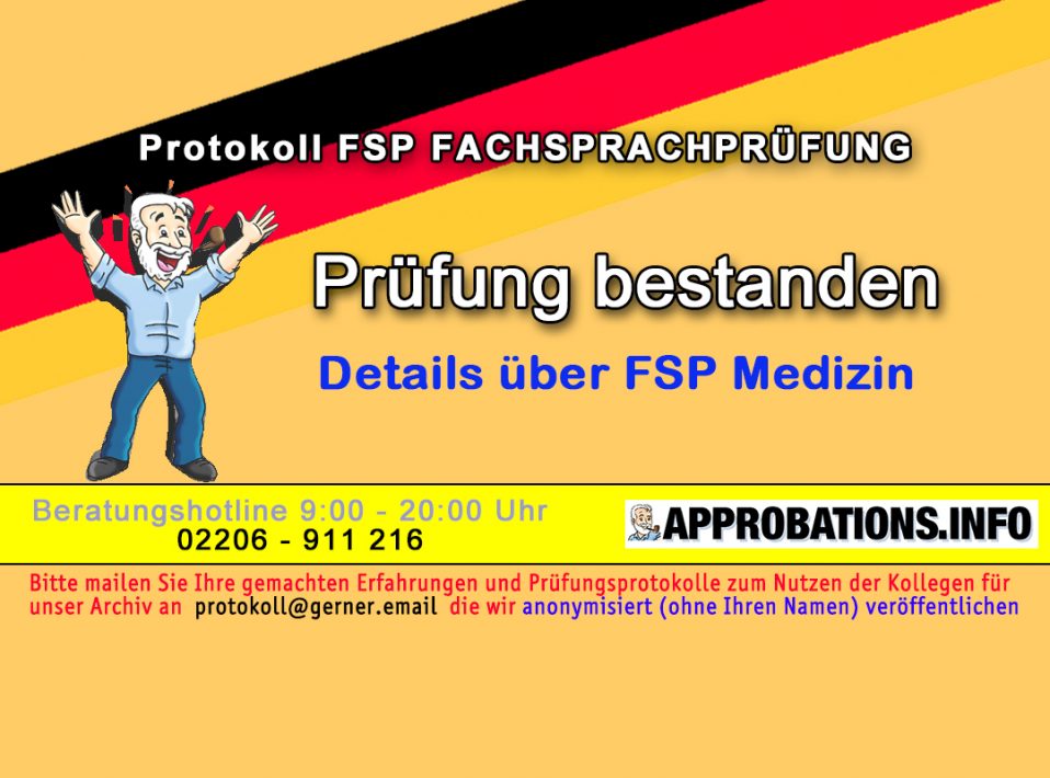 FSP Medizin Frankfurt Hessen 07.04.22
