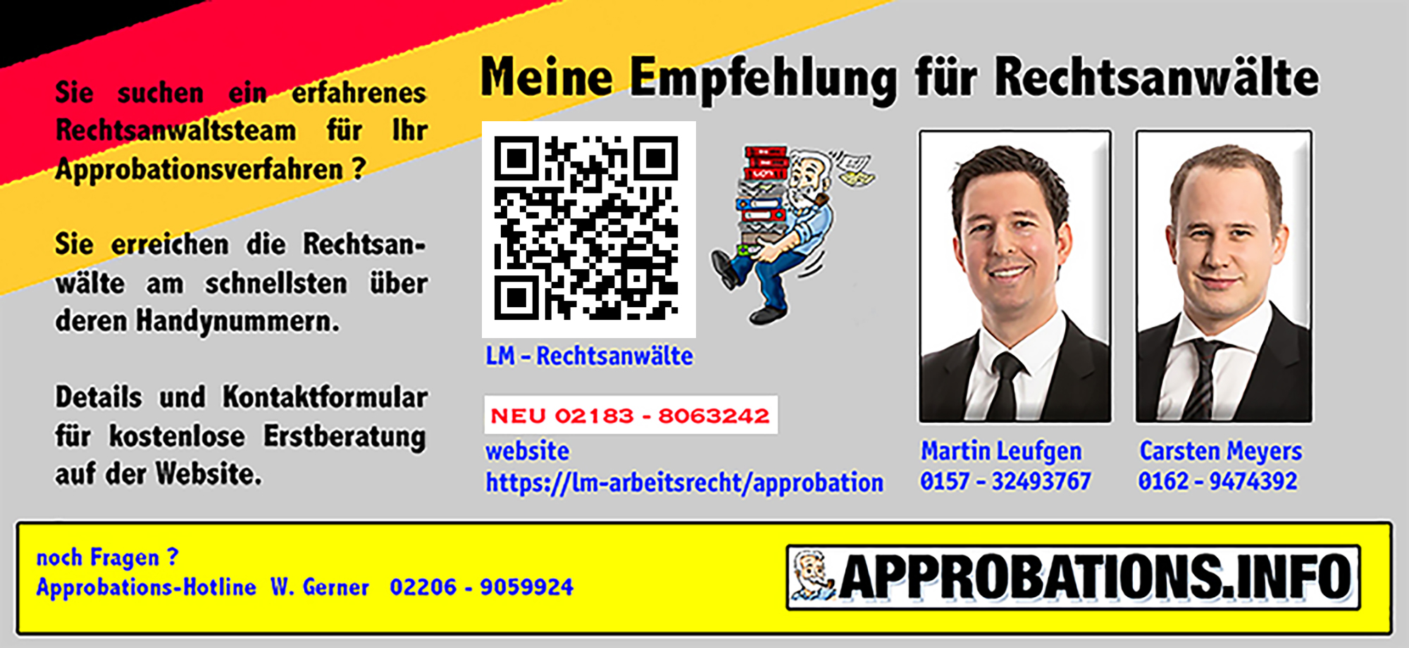 Approbationsinformationen für Mediziner