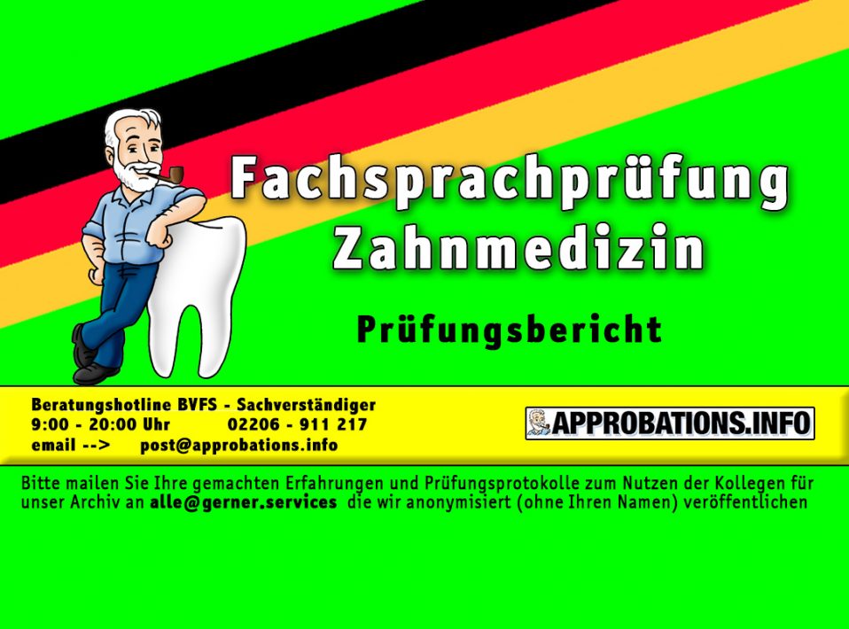 FSP Zahnmedizin München Bayern 22.06.22